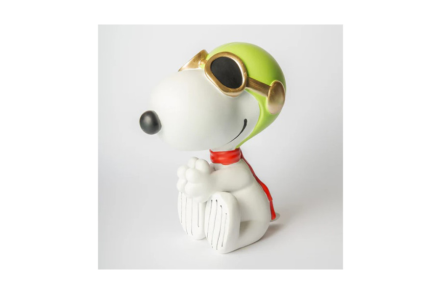 Peanuts Collection - Snoopy Aviator bianco